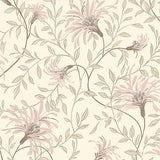 Fairhaven Pink Luxury Floral Wallpaper
