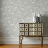 Fairhaven Grey Luxury Floral Wallpaper - 1601-101-05