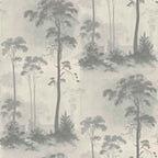 Prior Park Grey Luxury Tree Wallpaper - 1601-102-03