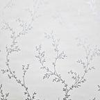 Milton Silver Luxury Leaf Wallpaper - 1601-103-01