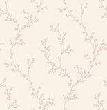 Milton Pink Luxury Leaf Wallpaper - 1601-103-02
