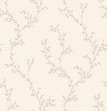 Milton Pink Luxury Leaf Wallpaper - 1601-103-02