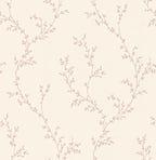 Milton Pink Luxury Leaf Wallpaper - 1601-103-02