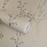 Milton Gold Luxury Leaf Wallpaper - 1601-103-04