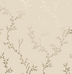 Milton Gold Luxury Leaf Wallpaper - 1601-103-04