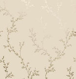 Milton Gold Luxury Leaf Wallpaper - 1601-103-04