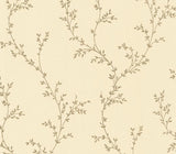 Milton Gold Luxury Leaf Wallpaper - 1601-103-04