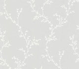 Milton Grey Luxury Leaf Wallpaper - 1601-103-05