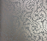 Audley Duck Egg Blue Luxury Leaf Wallpaper - 1601-104-04