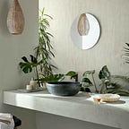 Helmsley Ivory Cream Luxury Plain Wallpaper - 1601-105-03