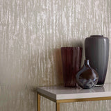 Helmsley Silver and Cream Luxury Foil Wallpaper - 1601-105-06