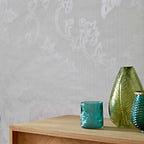 Hampton Natural Luxury Damask Wallpaper - 1601-106-02