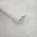 Hampton Natural Luxury Damask Wallpaper - 1601-106-02