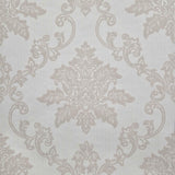 Hampton Ivory Cream Luxury Damask Wallpaper - 1601-106-03