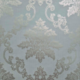 Hampton Duck Egg Blue Luxury Damask Wallpaper - 1601-106-04