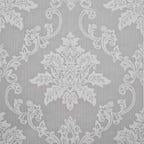 Hampton Grey Luxury Damask Wallpaper - 1601-106-05