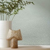 Kew Duck Egg Blue Luxury Geometric Wallpaper - 1601-107-04