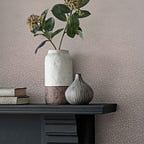 Kew Pink Luxury Geometric Wallpaper - 1601-107-05