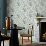 Harewood Seafoam Green Luxury Chinoiserie Wallpaper - 1602-100-02