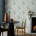 Harewood Seafoam Green Luxury Chinoiserie Wallpaper - 1602-100-02