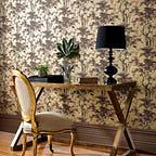 Harewood Gold Metallic Luxury Chinoiserie Wallpaper - 1602-100-03