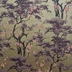 Harewood Gold Metallic Luxury Chinoiserie Wallpaper - 1602-100-03
