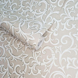 Brodsworth Natural Luxury Patterned Wallpaper - 1602-103-01