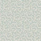 Brodsworth Seafoam Green Luxury Patterned Wallpaper - 1602-103-02