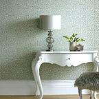 Brodsworth Seafoam Green Luxury Patterned Wallpaper - 1602-103-02