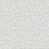 Brodsworth Grey Luxury Patterned Wallpaper - 1602-103-04