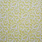 Brodsworth Lime Green Luxury Patterned Wallpaper - 1602-103-05