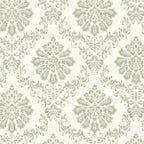 Broughton Grey Luxury Damask Wallpaper - 1602-104-04