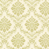 Broughton Lime Green Luxury Damask Wallpaper - 1602-104-05