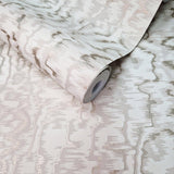 Avington Natural Luxury Moire Wallpaper - 1602-105-01