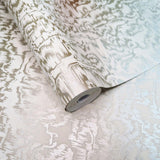 Avington Soft Gold Luxury Moire Wallpaper - 1602-105-05