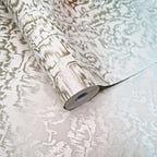 Avington Soft Gold Luxury Moire Wallpaper - 1602-105-05
