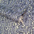 Avington Navy Blue Luxury Moire Wallpaper - 1602-105-06