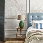 Chatsworth Natural Luxury Floral Wallpaper - 1602-106-01
