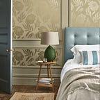 Chatsworth Gold Luxury Floral Wallpaper - 1602-106-03