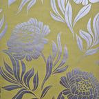 Chatsworth Lime Green Luxury Floral Wallpaper - 1602-106-05
