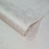 Fenton Ivory Cream Luxury Plain Wallpaper - 1602-107-01