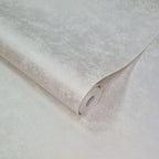 Fenton Ivory Cream Luxury Plain Wallpaper - 1602-107-01
