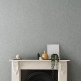 Fenton Silver Luxury Plain Wallpaper - 1602-107-05