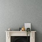 Fenton Silver Luxury Plain Wallpaper - 1602-107-05