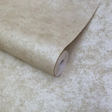 Fenton Soft Gold Luxury Plain Wallpaper - 1602-107-06