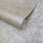 Fenton Soft Gold Luxury Plain Wallpaper - 1602-107-06