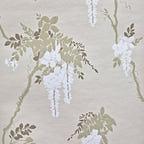 Leonora Ivory Neutral Luxury Floral Wallpaper