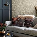 Glaze Gold Luxury Geometric Wallpaper