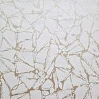 Glaze Natural Gold Luxury Geometric Wallpaper