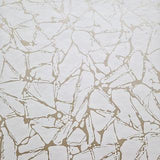 Glaze Natural Gold Luxury Geometric Wallpaper